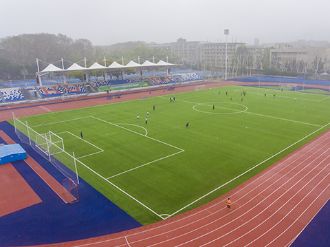 高等學校足球場人造草坪系統