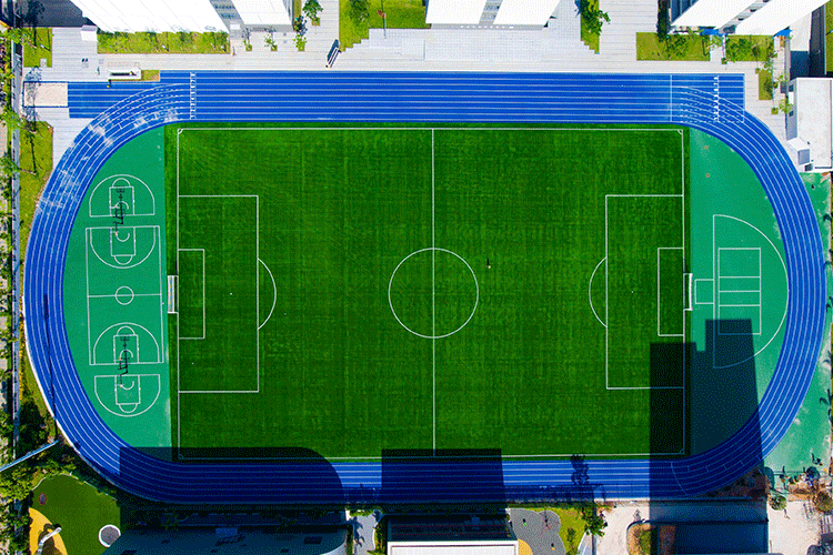 綠色環(huán)保無毒<br>護航校園運動安全