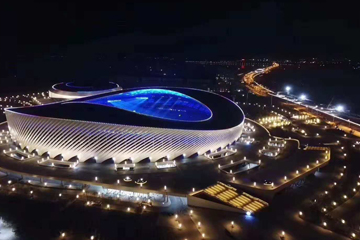 青島市民健身中心體育館（草坪保護板項目）