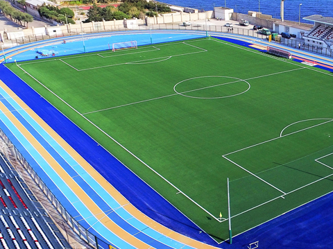 經營性足球場人造草坪系統