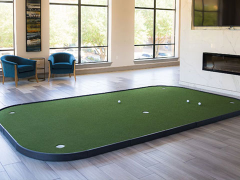 高爾夫果嶺專用人造草