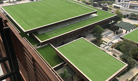 耐用省事、四季常青的綠城體育休閑人造草坪