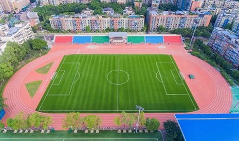 超耐磨更耐用的體育場人造草坪