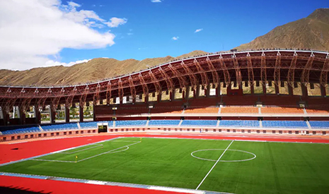 足球場人造草坪耐用實測|綠城體育打造拉薩球場專業典范